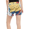 Wave Fish Koi Splash Character Carp Women s Runner Shorts View2