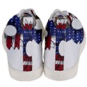 Us Flag Flower Sunshine Flag America Usa Men s Mid-Top Canvas Sneakers View4