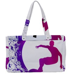 Wave Surfer Surfing Sport Athlete Water Sea Canvas Work Bag