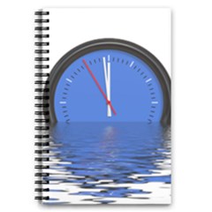 The Eleventh Hour Clock Time Catastrophe 5 5  X 8 5  Notebook