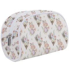 Roses-white Make Up Case (large)