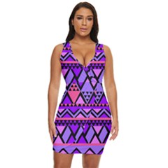 Seamless-181 Draped Bodycon Dress