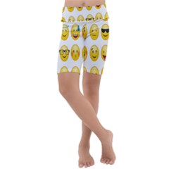 Smilie 123 Kids  Lightweight Velour Cropped Yoga Leggings