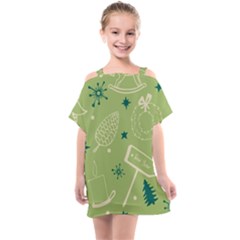 Angel-1 Kids  One Piece Chiffon Dress