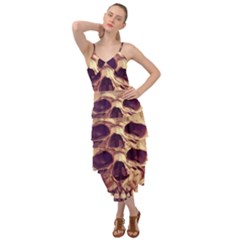 Day-of-the-dead Layered Bottom Dress