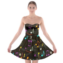 Fabric-65 Strapless Bra Top Dress