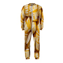 Yellow-cups Onepiece Jumpsuit (kids)