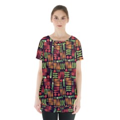 Vegetable Skirt Hem Sports Top