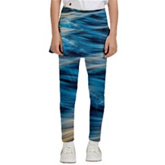 Waves Wave Water Blue Sea Ocean Abstract Kids  Skirted Pants