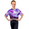 Fantasy World Kids Mock Neck Tee View1