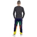 Rocket Halftone Astrology Astronaut Men s Jogger Sweatpants View2