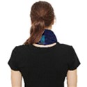 Rocket Halftone Astrology Astronaut Face Covering Bandana (Triangle) View2