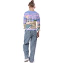 Vacation Island Sunset Sunrise Kids  Cuff Sleeve Top View2