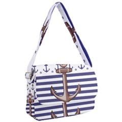 Anchor Background Design Courier Bag
