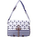 Anchor Background Design Courier Bag View3