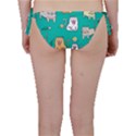 Seamless-pattern-cute-cat-cartoon-with-hand-drawn-style Bikini Bottoms View2