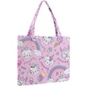 Beautiful-cute-animals-pattern-pink Mini Tote Bag View2