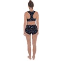 Coffee-background Racerback Boyleg Bikini Set View2