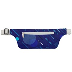 Classic-blue-background-abstract-style Active Waist Bag