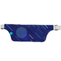 Classic-blue-background-abstract-style Active Waist Bag View2