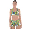 Egypt-travel-items-icons-set-flat-style Racerback Boyleg Bikini Set View1