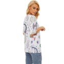 Seamless-pattern-cute-unicorn-cartoon-hand-drawn Oversized Basic Tee View3