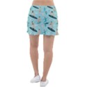 Beach-surfing-surfers-with-surfboards-surfer-rides-wave-summer-outdoors-surfboards-seamless-pattern- Classic Tennis Skirt View2