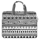 Boho-style-pattern MacBook Pro 13  Double Pocket Laptop Bag View1