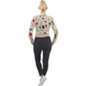Vegetables Long Sleeve Cropped Velvet Jacket View2