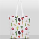 Vegetable Full Print Rope Handle Tote (Small) View1
