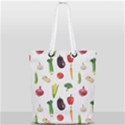 Vegetable Full Print Rope Handle Tote (Small) View2