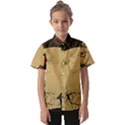 Halloween Moon Haunted House Full Moon Dead Tree Kids  Short Sleeve Shirt View1