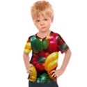 Colorful Capsicum Kids  Sports Tee View1