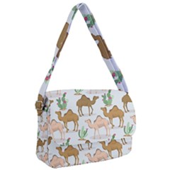 Camels-cactus-desert-pattern Courier Bag