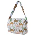 Camels-cactus-desert-pattern Courier Bag View2