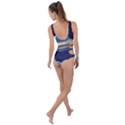 Ufo-alien-spaceship-galaxy Side Cut Out Swimsuit View2