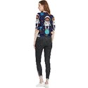 Boy-spaceman-space-rocket-ufo-planets-stars Quarter Sleeve Blouse View2