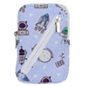 Seamless-pattern-with-space-theme Belt Pouch Bag (Small) View1
