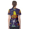 Vector-flat-space-design-background-with-text -- Women s Sport Mesh Tee View2