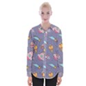Outer-space-seamless-background Womens Long Sleeve Shirt View1