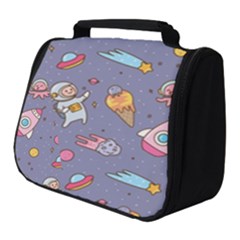 Outer-space-seamless-background Full Print Travel Pouch (small)