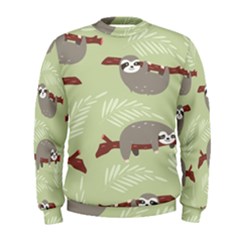 Sloths-pattern-design Men s Sweatshirt by Salman4z