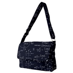 Mathematical-seamless-pattern-with-geometric-shapes-formulas Full Print Messenger Bag (m)