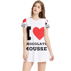 I Love Chocolate Mousse Women s Sports Skirt