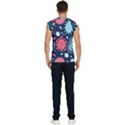 Seamless-pattern-microbes-virus-vector-illustration Men s Raglan Cap Sleeve Tee View2