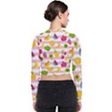 Tropical-fruits-berries-seamless-pattern Long Sleeve Zip Up Bomber Jacket View2