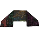 Mathematical-colorful-formulas-drawn-by-hand-black-chalkboard Lightweight Scarf  View2