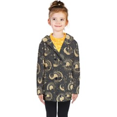 Asian-seamless-pattern-with-clouds-moon-sun-stars-vector-collection-oriental-chinese-japanese-korean Kids  Double Breasted Button Coat