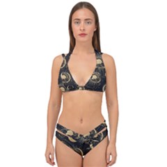Asian-seamless-pattern-with-clouds-moon-sun-stars-vector-collection-oriental-chinese-japanese-korean Double Strap Halter Bikini Set