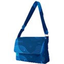 Abstract-classic-blue-background Full Print Messenger Bag (S) View1
